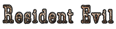 Resident Evil logo for Gamecube